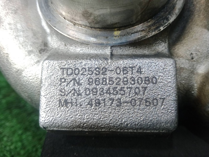 Recambio de turbocompresor para citroën xsara picasso (n68) 1.6 hdi referencia OEM IAM 9685293080 - 093455707 - 4917307607  