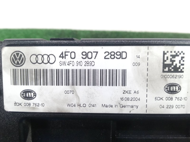 Recambio de modulo electronico para audi a6 c6 (4f2) 3.0 tdi quattro referencia OEM IAM 4F0907289D  HELLA