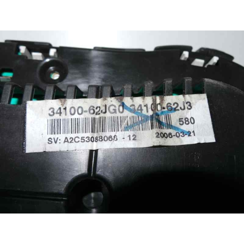 Recambio de cuadro instrumentos para suzuki swift berlina (mz) 1.3 ddis diesel cat referencia OEM IAM 3410062JG0-3410062J3-A2C53