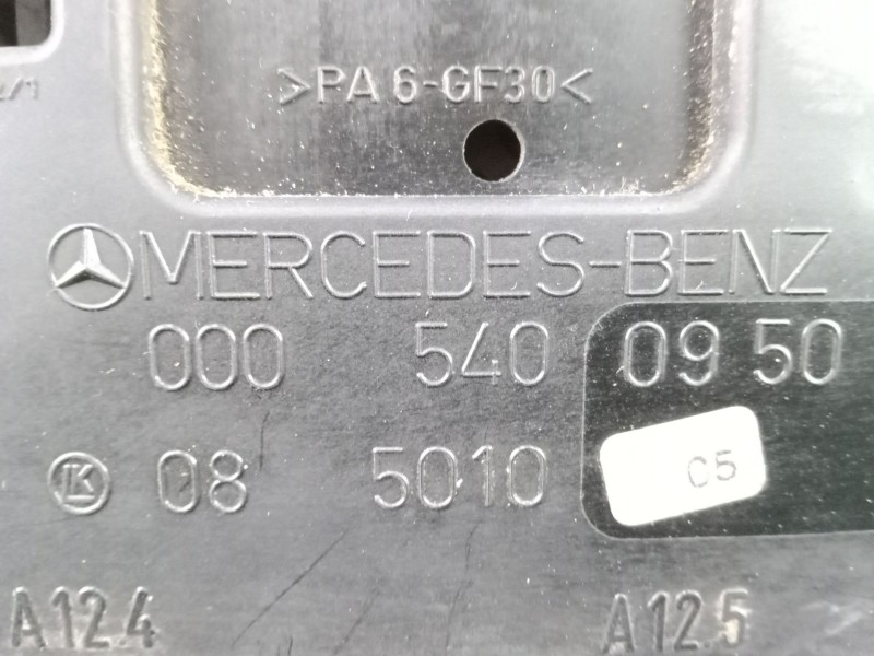 Recambio de caja reles / fusibles para volkswagen lt caja abierta (mod. 1997) 2.8 tdi referencia OEM IAM 0005400950  