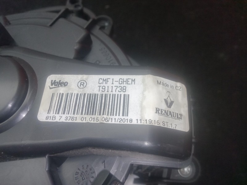 Recambio de motor calefaccion para renault scénic iv (j9_) 1.3 tce 140 referencia OEM IAM T911738 VALEO 