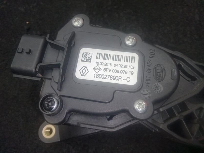Recambio de potenciometro pedal para renault scénic iv (j9_) 1.3 tce 140 referencia OEM IAM 180027890RC - 6PV00997819 HELLA 