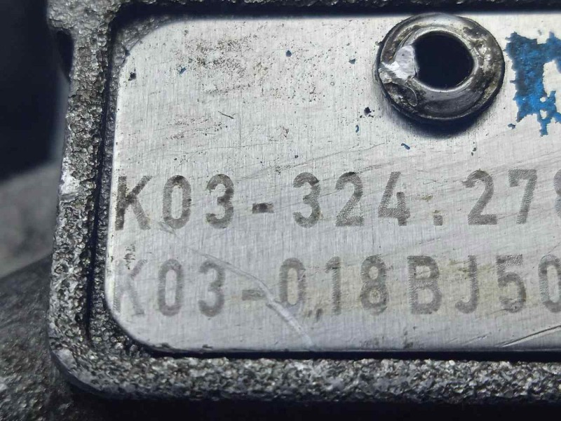 Recambio de turbocompresor para citroën xantia berlina 2.0 hdi referencia OEM IAM K03324278 GEOMETRIA.FIJA KKK