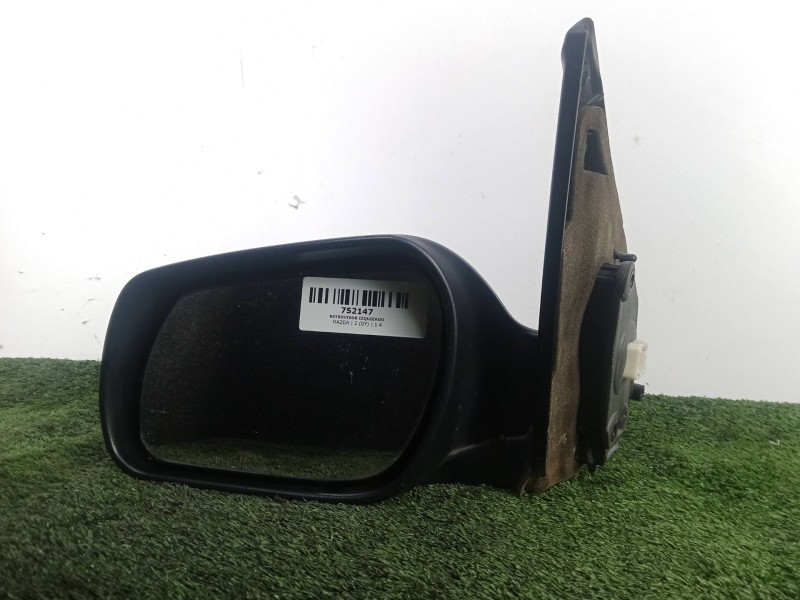 Recambio de retrovisor izquierdo para mazda 2 (dy) 1.4 referencia OEM IAM SIN REFERENCIA 5.PINES - ELECTRICO GRIS