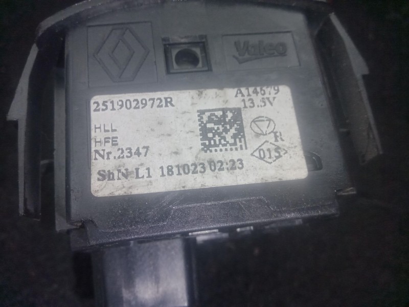 Recambio de regulador faros para renault scénic iv (j9_) 1.3 tce 140 referencia OEM IAM 251902972R VALEO 