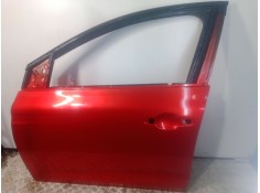 Recambio de puerta delantera izquierda para renault megane iv hatchback (b9a/m/n_) 1.2 tce 130 (b9mr) referencia OEM IAM  ROJO  2