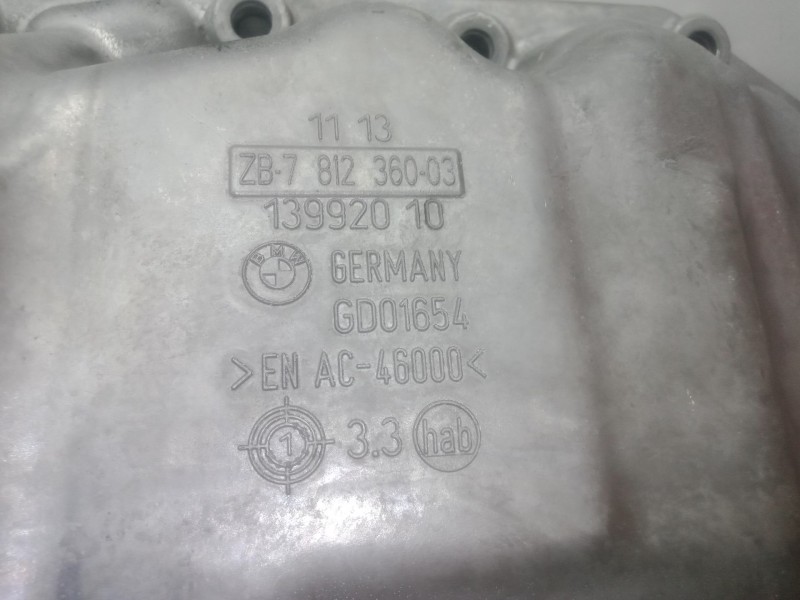 Recambio de carter para bmw 1 (e81) 118 d referencia OEM IAM 13992010 ALUMINIO CON SENSOR