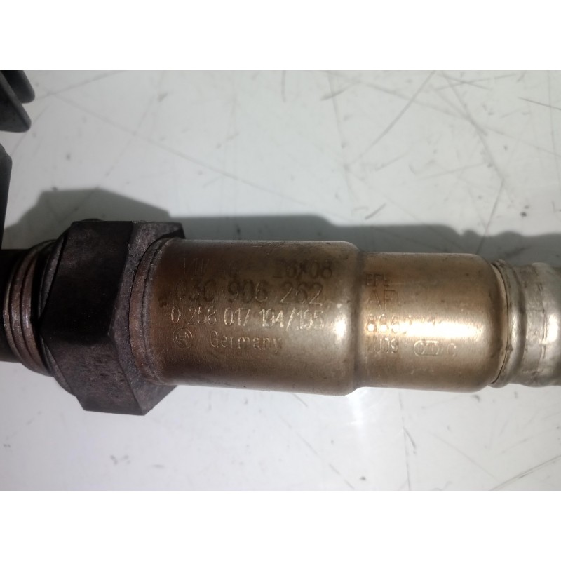 Recambio de sonda lambda para volkswagen eos (1f7) 1.4 16v tsi referencia OEM IAM 03C906262AF-0258017194-0258017195 BOSCH 5.CABL
