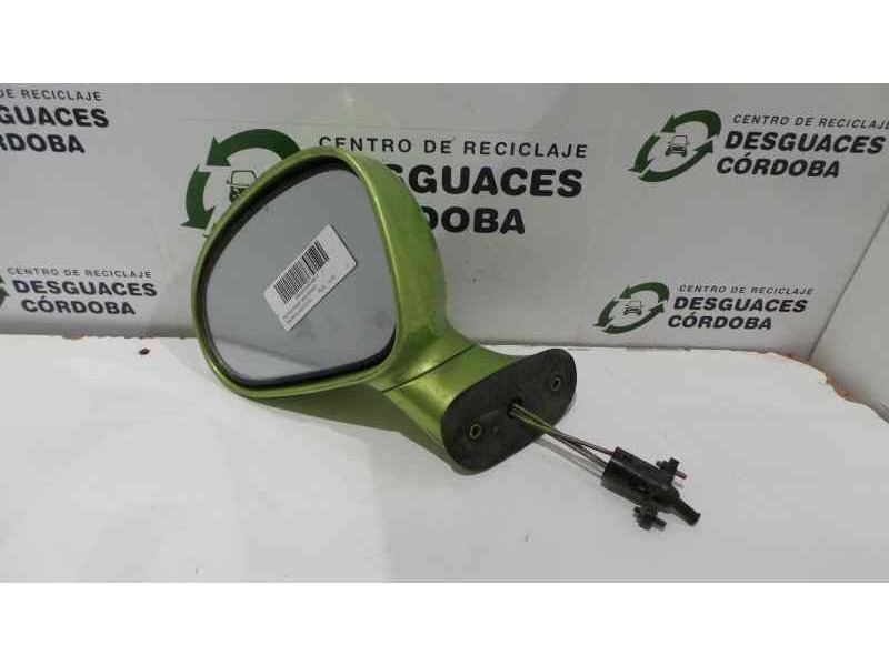 Recambio de retrovisor izquierdo para daewoo matiz cd referencia OEM IAM  MANUAL VERDDE