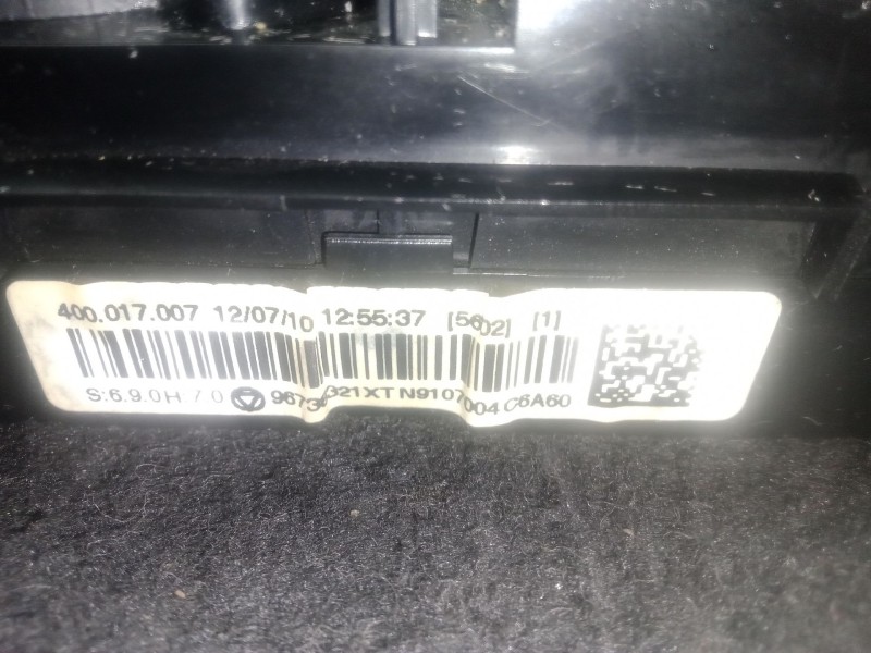 Recambio de mando climatizador para peugeot 5008 (0u_, 0e_) 1.6 hdi referencia OEM IAM 96738321XT - N9107004 BEHR 