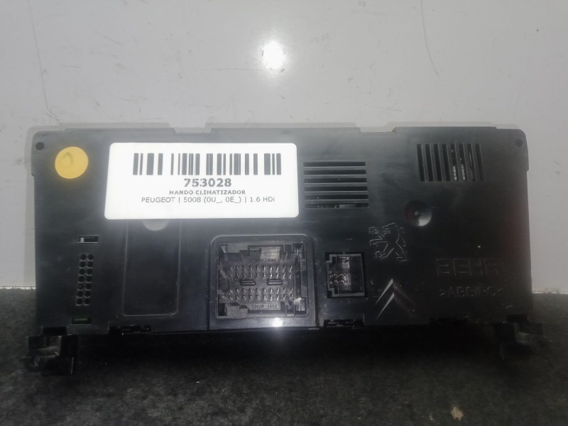 Recambio de mando climatizador para peugeot 5008 (0u_, 0e_) 1.6 hdi referencia OEM IAM 96738321XT - N9107004 BEHR 
