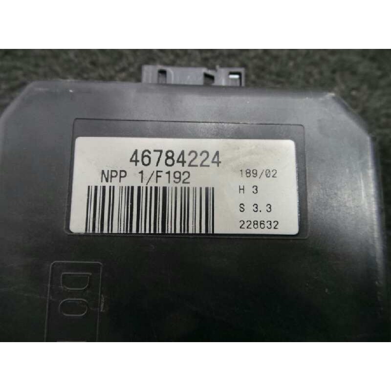 Recambio de centralita check control para fiat stilo (192) 1.9 jtd cat referencia OEM IAM 46784224-F192  