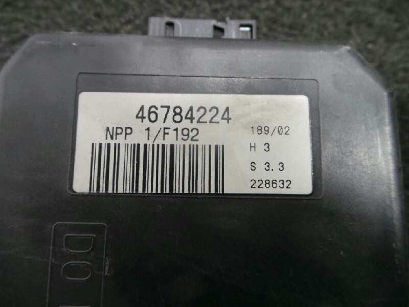Recambio de centralita check control para fiat stilo (192) 1.9 jtd cat referencia OEM IAM 46784224-F192  