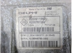 Recambio de centralita motor uce para renault kangoo express (fc0/1_) 1.5 dci (fc1e) referencia OEM IAM 8200911562 - 8200767242 