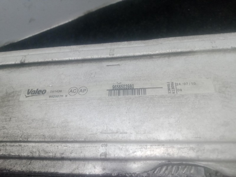 Recambio de intercooler para peugeot 5008 (0u_, 0e_) 1.6 hdi referencia OEM IAM 9656503980 - IA1436 - 992507H VALEO 300X115