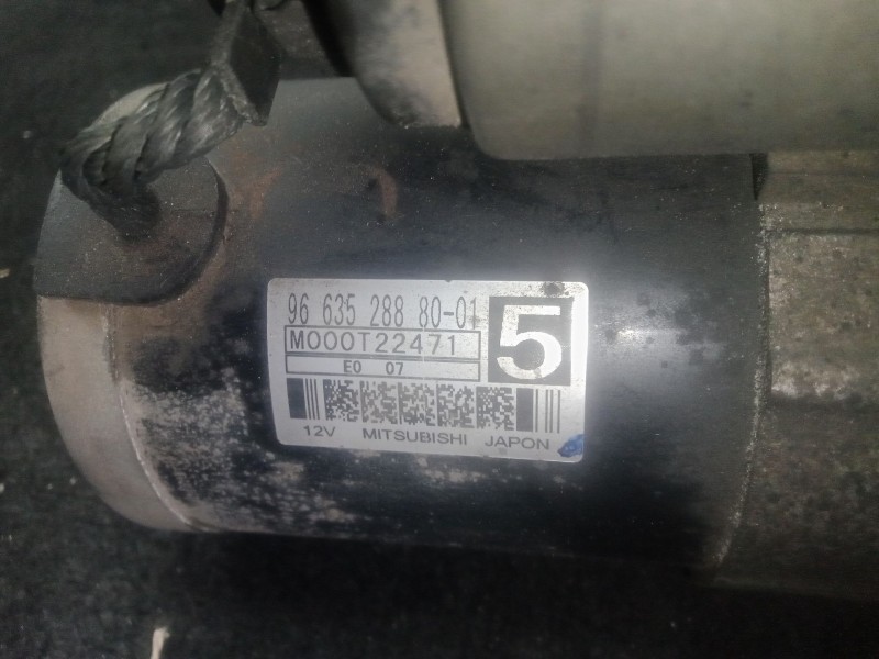 Recambio de motor arranque para peugeot 5008 (0u_, 0e_) 1.6 hdi referencia OEM IAM 966352888001 - M000T22471  