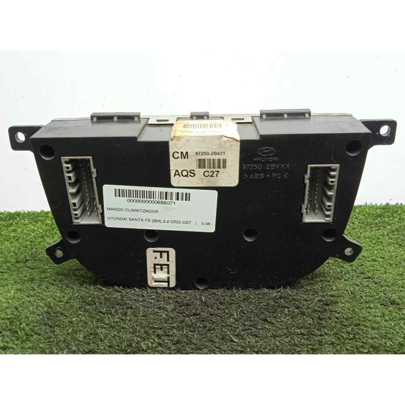 Recambio de mando climatizador para hyundai santa fe (bm) 2.2 crdi cat referencia OEM IAM 972502B431  