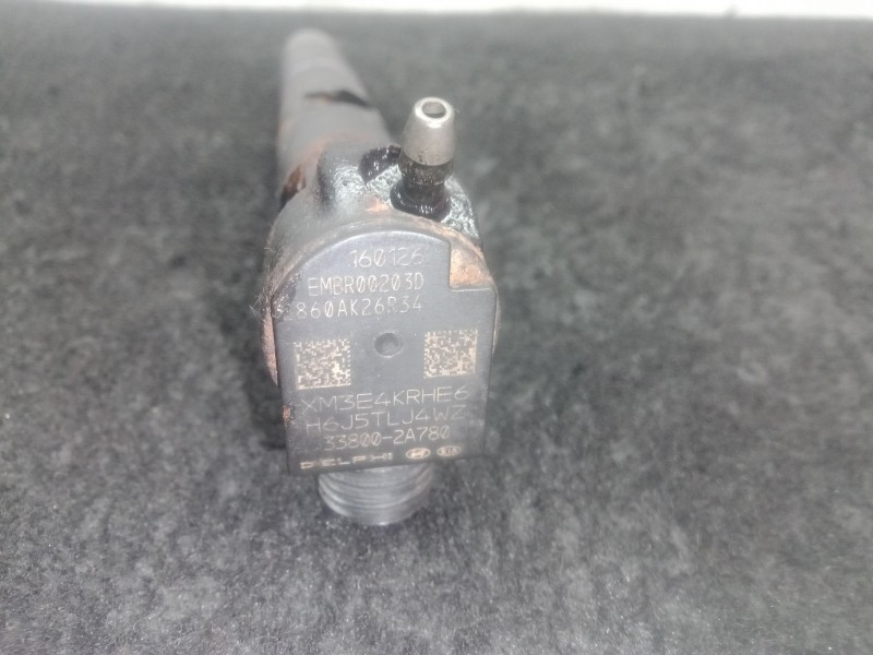 Recambio de inyector para hyundai i20 i (pb, pbt) 1.1 crdi referencia OEM IAM 338002A780 - EMBR00203D DELPHI 