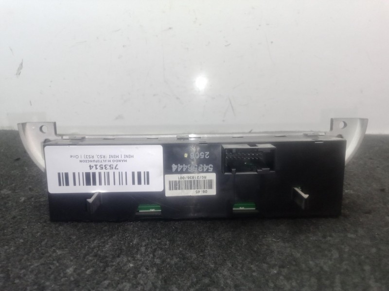 Recambio de mando multifuncion para mini mini (r50, r53) one referencia OEM IAM 6958029 - 61316958029 TRW 