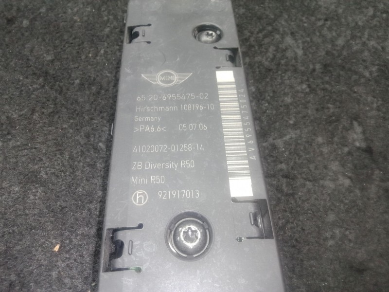 Recambio de antena para mini mini (r50, r53) one referencia OEM IAM 6520695547502 - 65206955475 - 41020072 - 921917013 AMPLIFICA