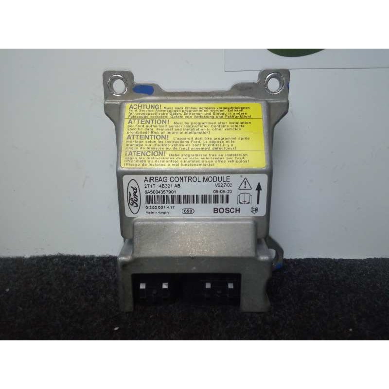 Recambio de centralita airbag para ford transit connect (tc7) 1.8 tdci cat referencia OEM IAM 0285001417-2T1T14B321AB BOSCH 