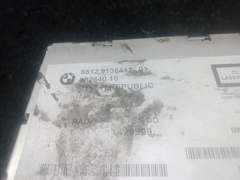 Recambio de sistema audio / radio cd para mini mini (r50, r53) one referencia OEM IAM 6512913641201 - 13264010  