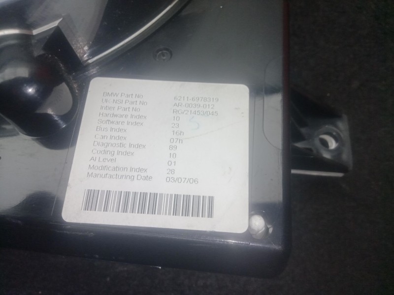 Recambio de cuadro instrumentos para mini mini (r50, r53) one referencia OEM IAM 62116978319 - AR0039012 - 621167379411  