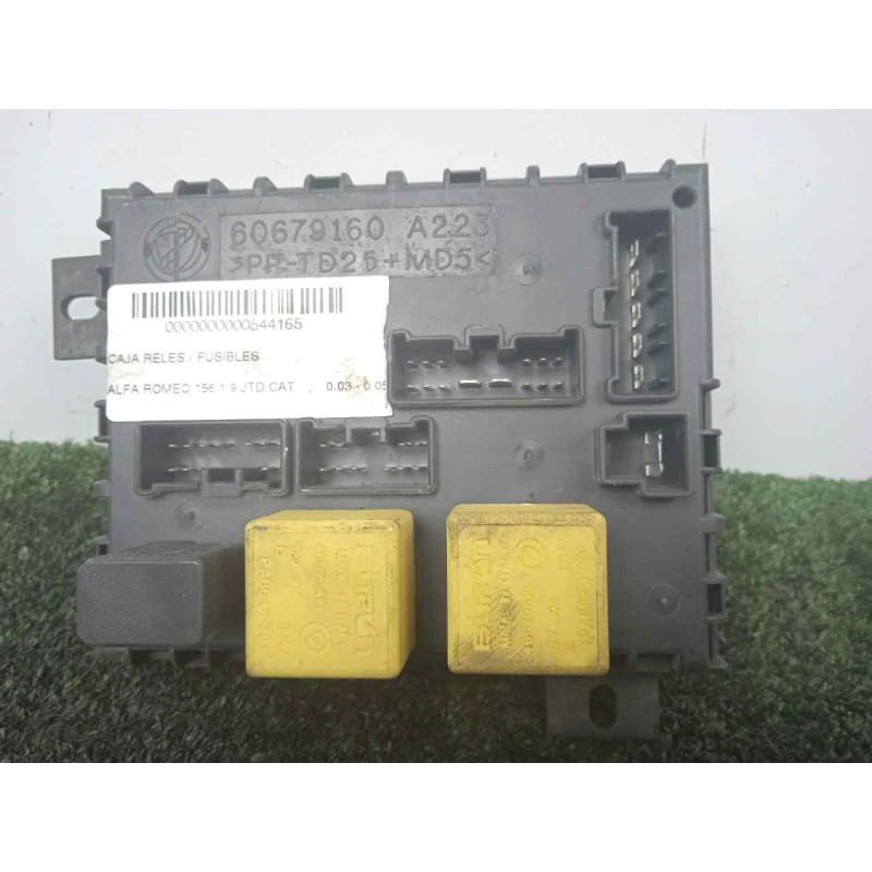 Recambio de caja reles / fusibles para alfa romeo 156 1.9 jtd cat referencia OEM IAM 60679160  