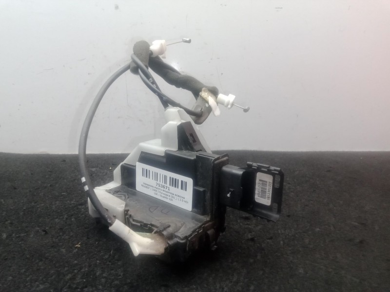 Recambio de cerradura puerta delantera derecha para peugeot 3008 i monospace (0u_) 2.0 hdi 150 / bluehdi 150 referencia OEM IAM 