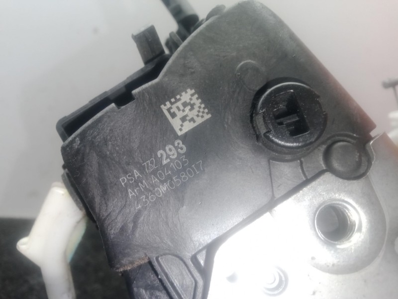Recambio de cerradura puerta delantera derecha para peugeot 3008 i monospace (0u_) 2.0 hdi 150 / bluehdi 150 referencia OEM IAM 