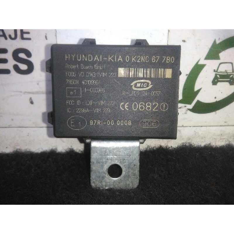 Recambio de centralita inmovilizador para kia sorento 2.5 crdi referencia OEM IAM 0K2NC677B0-F005V00143  