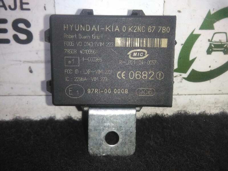 Recambio de centralita inmovilizador para kia sorento 2.5 crdi referencia OEM IAM 0K2NC677B0-F005V00143  