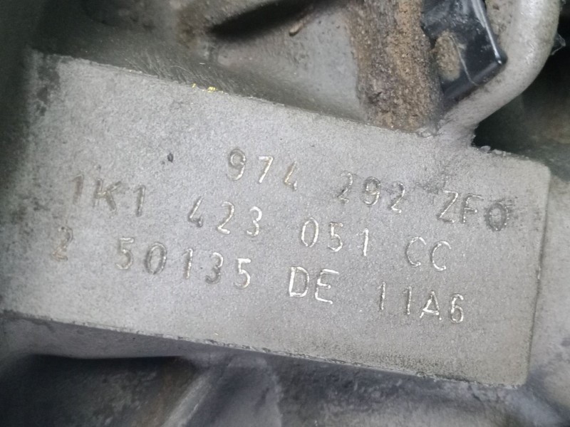 Recambio de cremallera direccion para seat altea (5p1) 2.0 tdi referencia OEM IAM 1K1423051CC L1270MM - ZF ELECTRICA