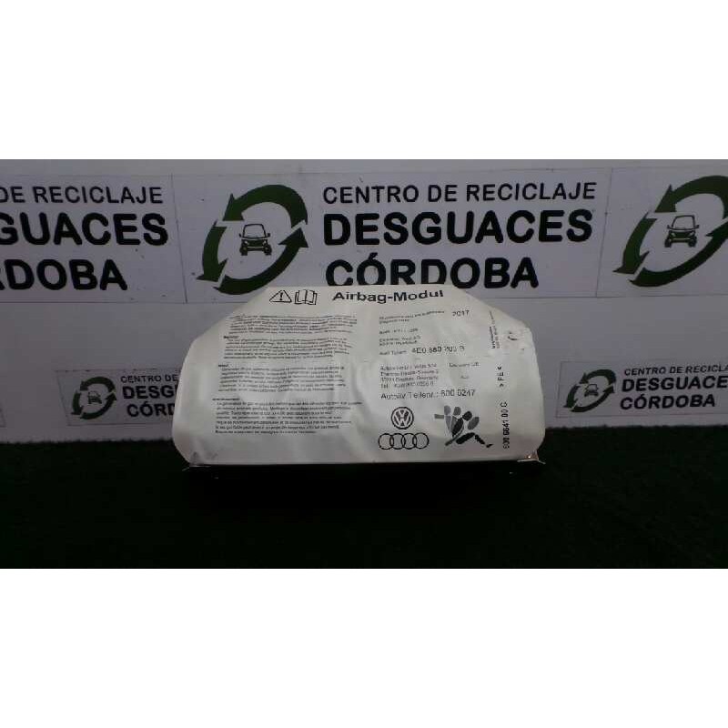 Recambio de airbag delantero derecho para audi a8 (4e2) 4.2 quattro referencia OEM IAM 4E0880203B  