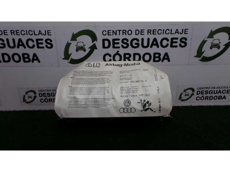 Recambio de airbag delantero derecho para audi a8 (4e2) 4.2 quattro referencia OEM IAM 4E0880203B  