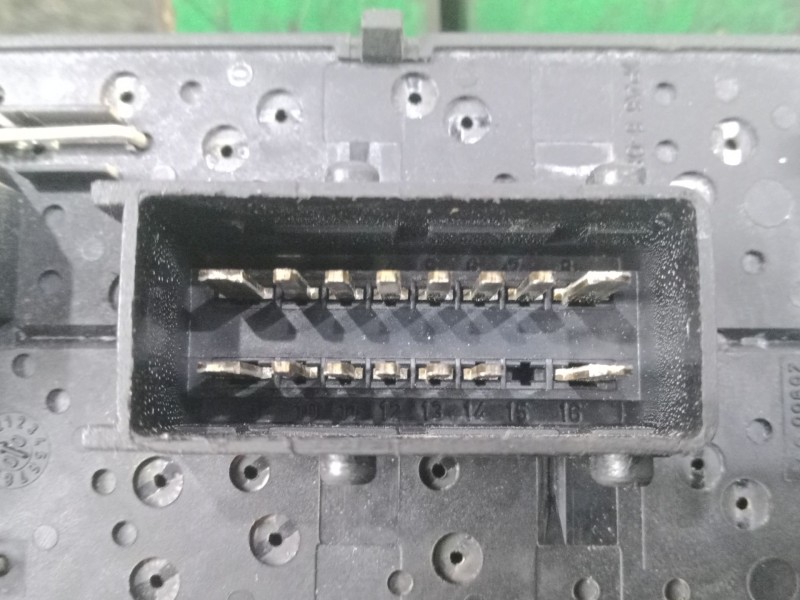 Recambio de mando elevalunas delantero izquierdo para peugeot 406 (8b) 2.0 hdi 110 referencia OEM IAM  4.BOTONES 