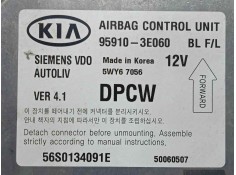 Recambio de centralita airbag para kia sorento 2.5 crdi referencia OEM IAM 959103E060-56S0134091E   2