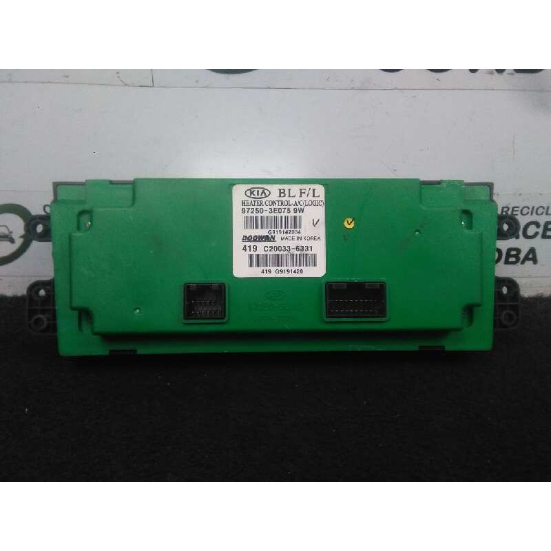 Recambio de mando calefaccion / aire acondicionado para kia sorento 2.5 crdi referencia OEM IAM 972503E075  