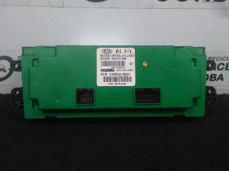 Recambio de mando calefaccion / aire acondicionado para kia sorento 2.5 crdi referencia OEM IAM 972503E075  