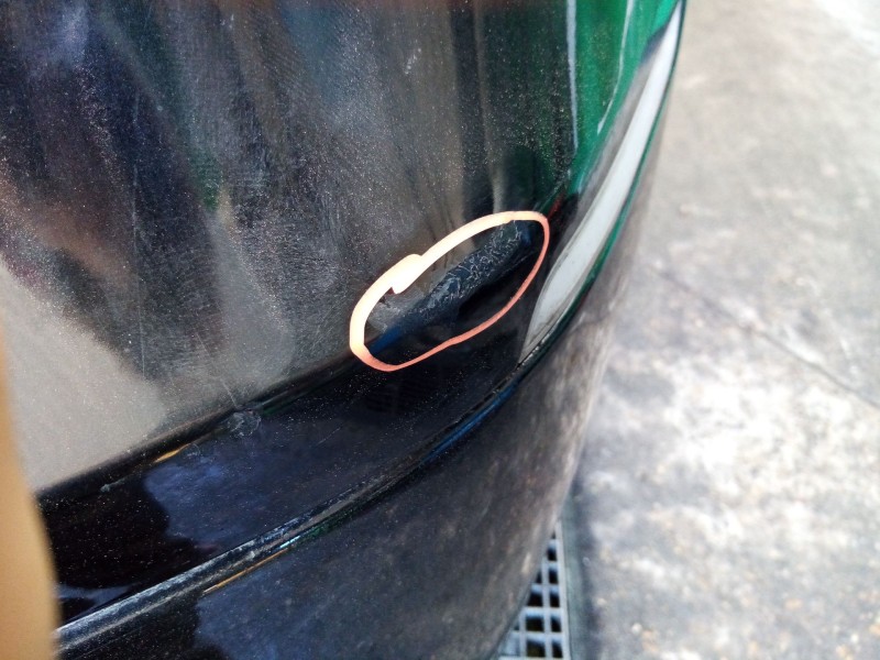 Recambio de aleta delantera izquierda para bmw x6 (e71, e72) xdrive 30 d referencia OEM IAM   