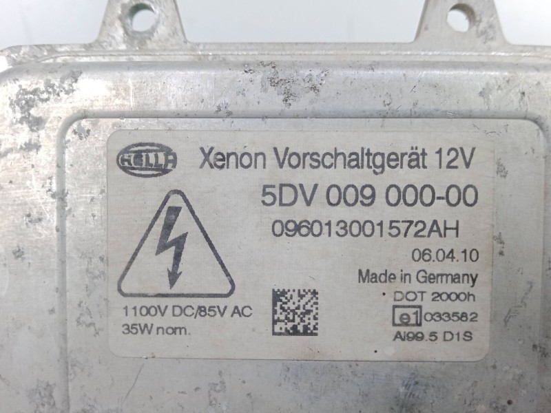 Recambio de centralita faros xenon para bmw x6 (e71, e72) xdrive 30 d referencia OEM IAM 091011009623AH - 5DV00900000  HELLA