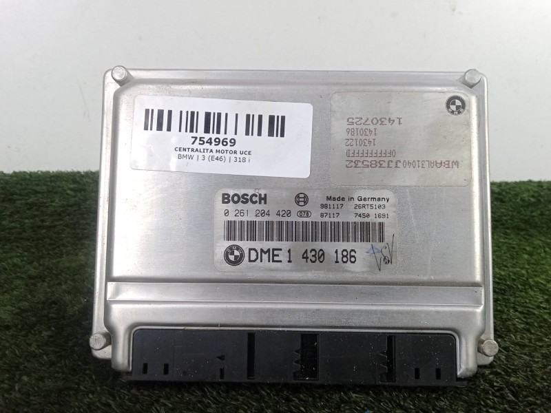Recambio de centralita motor uce para bmw 3 (e46) 318 i referencia OEM IAM 0261204420 - DME1430186  BOSCH