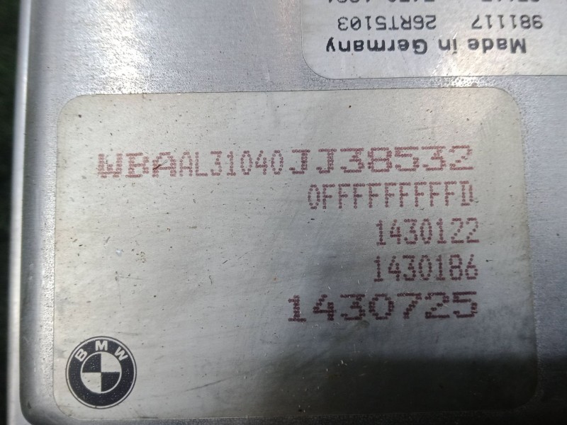 Recambio de centralita motor uce para bmw 3 (e46) 318 i referencia OEM IAM 0261204420 - DME1430186  BOSCH