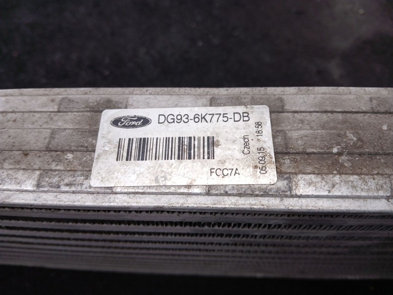 Recambio de intercooler para ford mondeo v hatchback (ce) 2.0 tdci referencia OEM IAM DG936K775DB 655X157 MM 