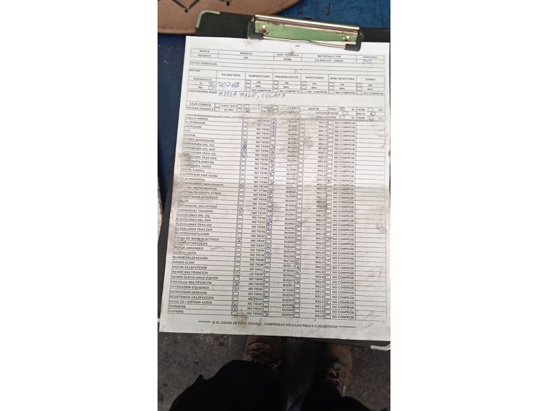 peugeot 306 hatchback (7a, 7c, n3, n5) del año 1998