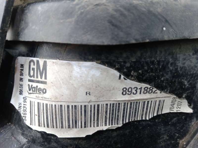 Recambio de piloto trasero derecho para opel corsa d (s07) 1.3 cdti (l08, l68) referencia OEM IAM 89318821 CORSA.D VALEO