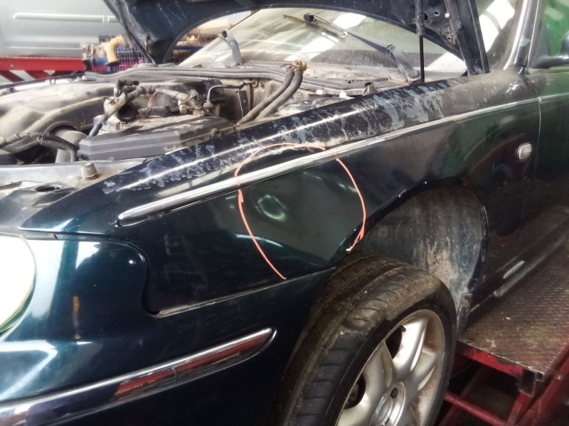 Recambio de aleta delantera izquierda para rover 75 (rj) 2.0 cdt referencia OEM IAM   