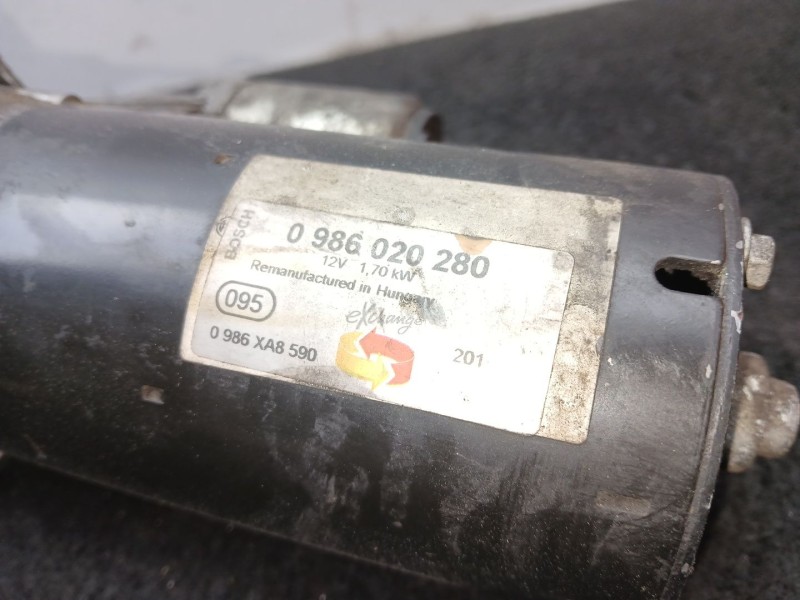 Recambio de motor arranque para seat altea (5p1) 2.0 tdi referencia OEM IAM 0986020280 BOSCH 