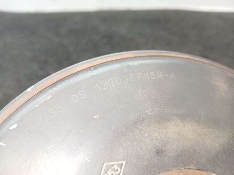 Recambio de polea cigueñal para dacia duster (hm_) 1.5 dci 115 4x4 referencia OEM IAM 123036715R  