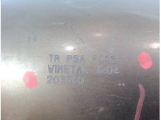 Recambio de filtro de particulas para peugeot 407 (6d_) 2.0 hdi 135 (6drhrh, 6drhre, 6drhrg, 6drhrj) referencia OEM IAM F008 - 1 2